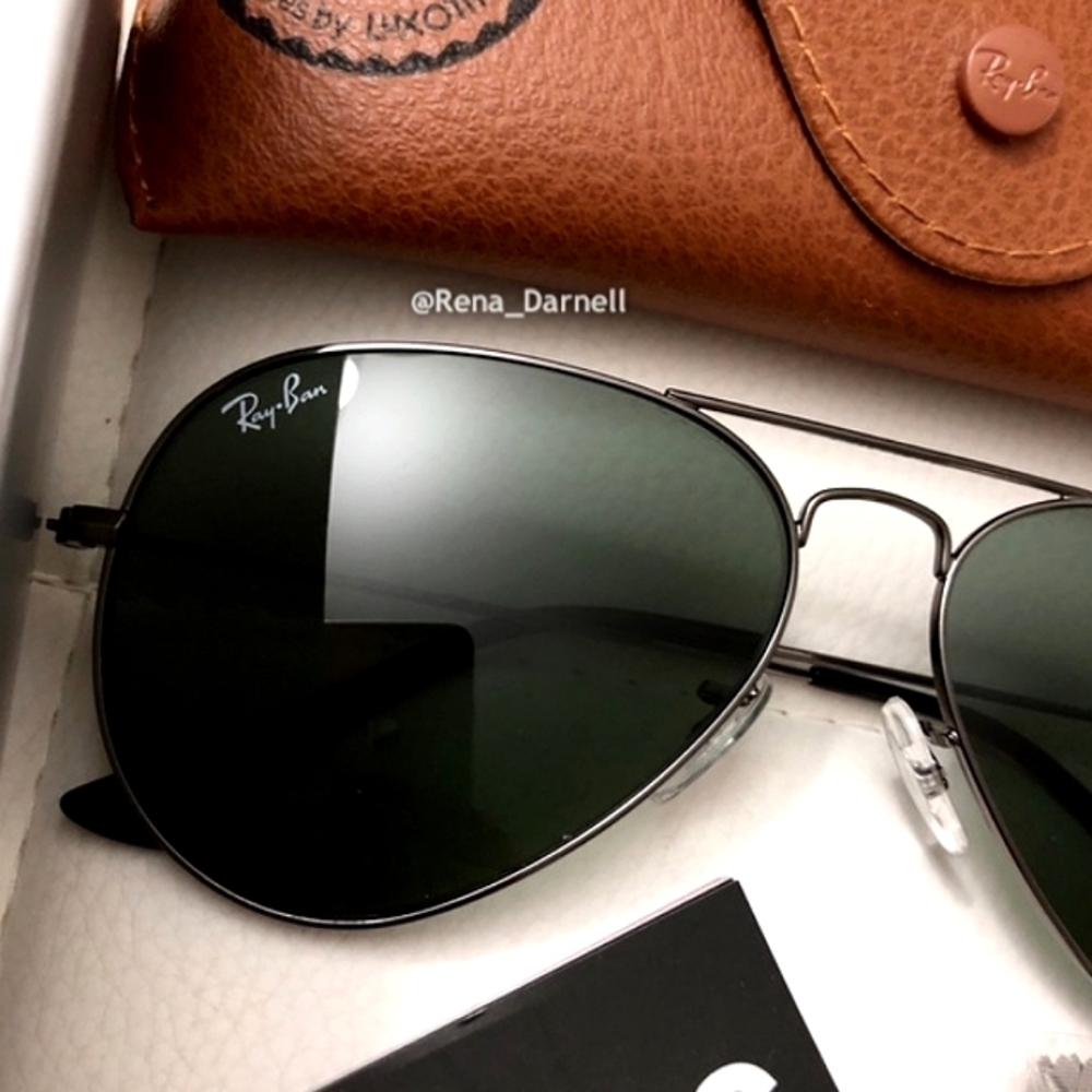 RayBan Aviator RB3025 Black New